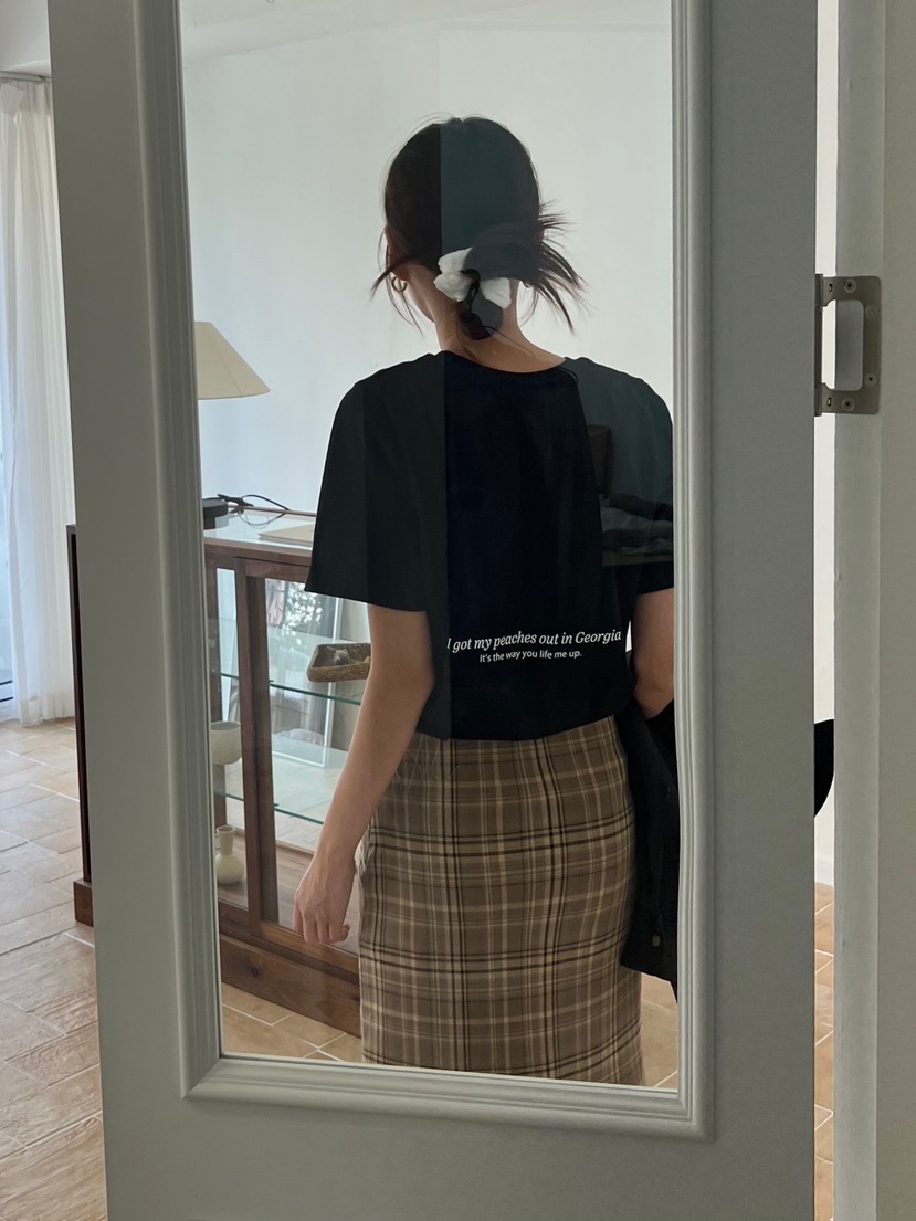 ME MO韓國直郵東大門代購女裝新品時尚24秋冬真品休閑T恤ME MOT恤